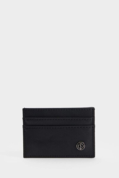 DeFacto Men's Faux Leather Card Holder F9313Axns