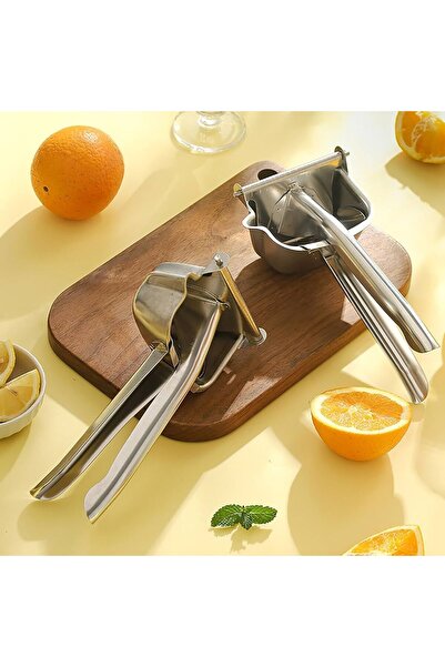 Generic Paslanmaz Çelik Manuel Meyve Sıkacağı