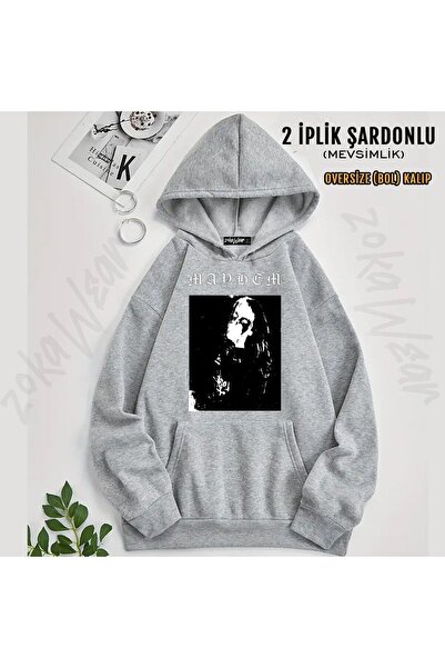ZOKAWEAR Mayhem V12 Printed Hooded Sweatshirt (2 Thread)