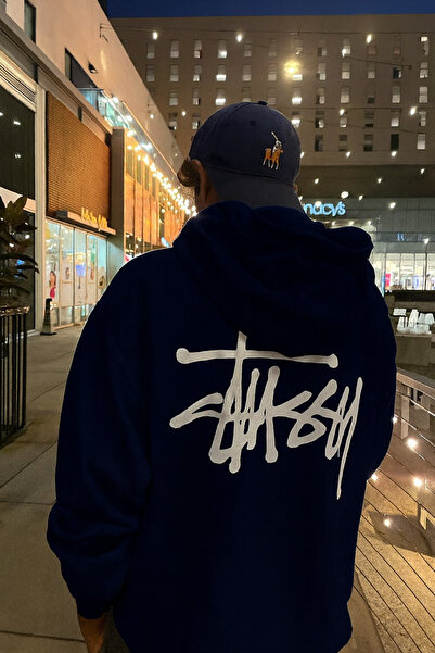 CLASSY.MODA Hanorac unisex supradimensionat cu cu glugă fire, buzunar cangur,...