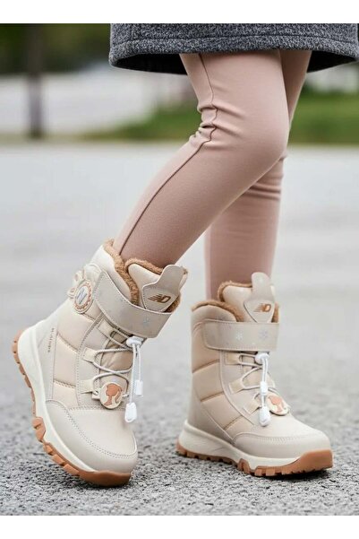 NAVİSHOES Cizme pentru fete cu velcro și cu șireturi, cu talpă anti-alunecare...