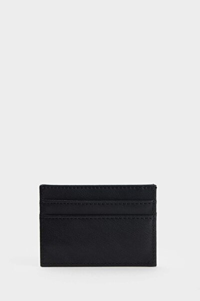 DeFacto Men's Faux Leather Card Holder F9313Axns