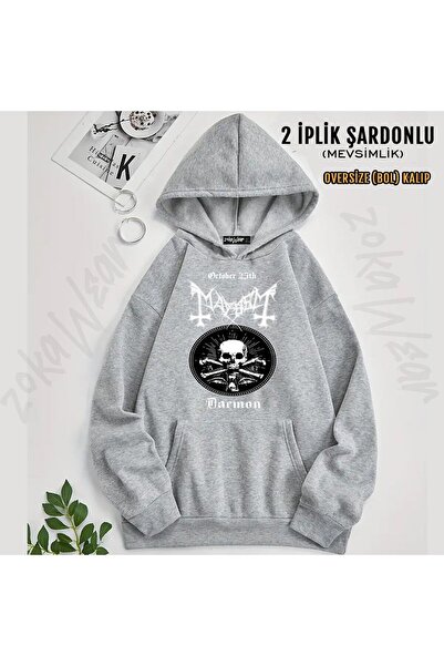 ZOKAWEAR Mayhem v15 Štampano Sa kapuljačom Dukserica (2 niti)