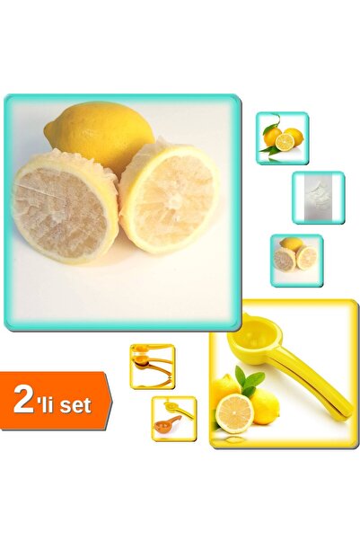 HerEveOyuncak 100 Adet Limon Bonesi - Bitki Çayı Bonesi + Pratik Limon Sıkaca...