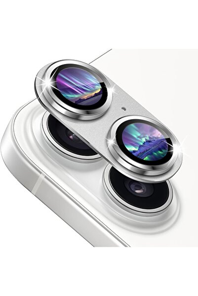 EDELFU iPhone 17 - Full Coverage Camera Metal Lens Protector Cover Adhesive Durable