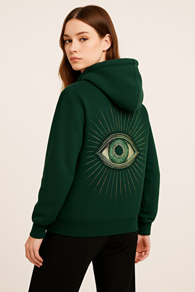 CLASSY.MODA Hanorac unisex cu glugă supradimensionată, cu 3 șnururi, buzunar ...