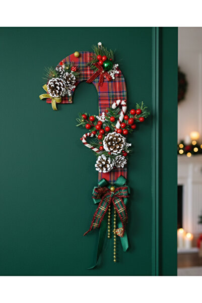 htk butik New Year's Door Ornament, New Year's Ornament, New Year's Wall Decoration