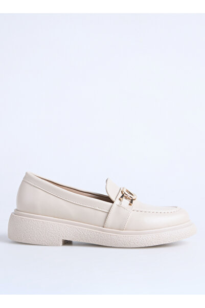 F By Fabrika Bej Kadın Loafer VETAL