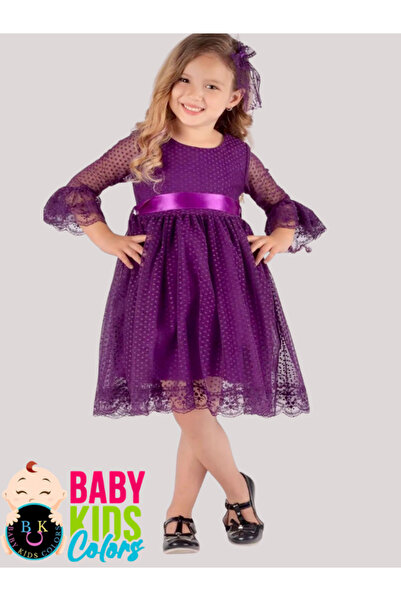 baby kids colors Rochie pentru fetiță din dantelă