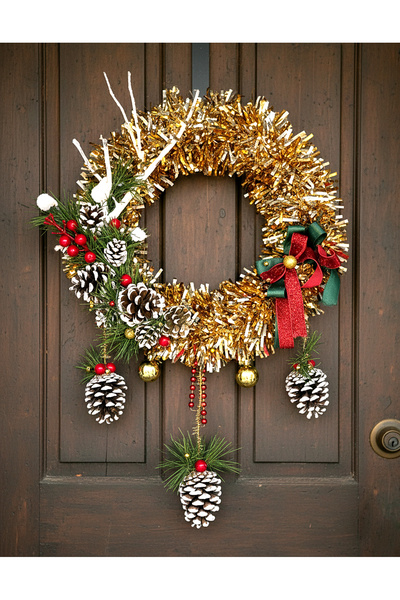htk butik Christmas Door Ornament