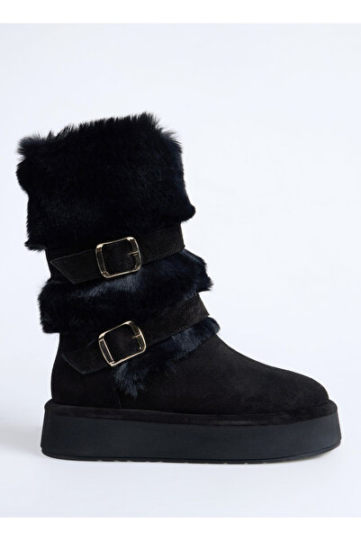 Fabrika Siyah Kadın Çizme D-NELL-FOMAX