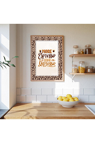 Dekorsiahome One Piece Wooden Framed Kitchen Corner Paintings Tk2556