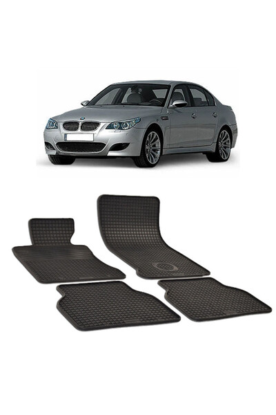 Umbrella BMW Seria 5 (E60) (2004-2010) Set 4 covorase auto cauciuc Urban Line