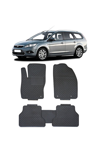 Umbrella Compatibil cu Ford Focus II Combi (2004-2011) Set 5 covorase auto ca...