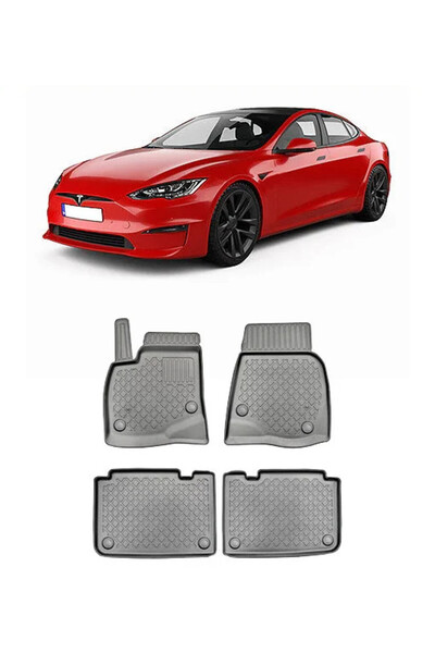 ARISTAR Tesla Model S, Coupe, Din 07.2012 - 03.2015 , Set Covorase Auto Tip T...