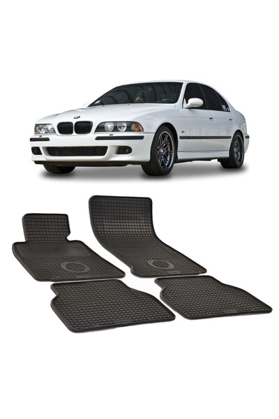 Umbrella compatibil cu BMW Seria 5(E 39) (1996-2004) Set 4 covorase auto cauc...