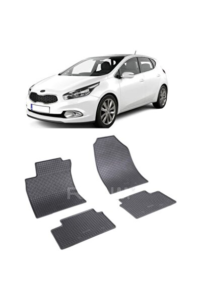 Rigum Set covorase Kia xCeed III Combi 09.2019 - prezent si 4 stickere rotund...
