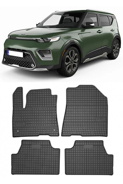 FroGum Kia Soul E-III Din 05.2019 - Prezent, Hatchback , Set Covorase Auto Pr...