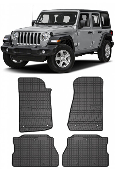 FroGum Jeep Wrangler Rubicon, Suv, Din 2017 - Prezent, 5 Usi , Set Covorase A...