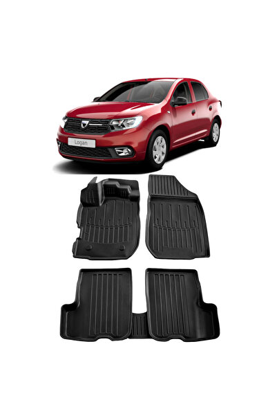 Umbrella Dacia Logan II (2012-2020) Set covorase auto cauciuc G.Modern Line 3D