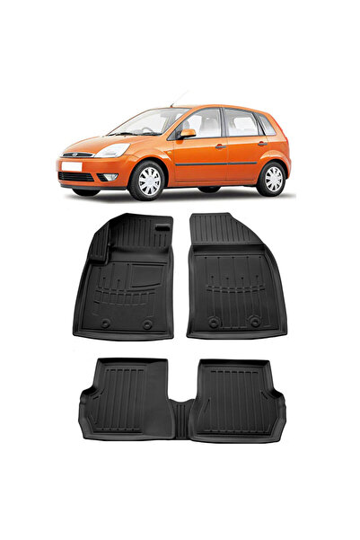 Umbrella Compatibil cu Ford Fiesta (2002-2008) Set covorase auto cauciuc G.Mo...