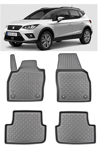 ARISTAR Seat Arona, Suv, Din 06.2017 - Prezent , Set Covorase Auto Tip Tavita...