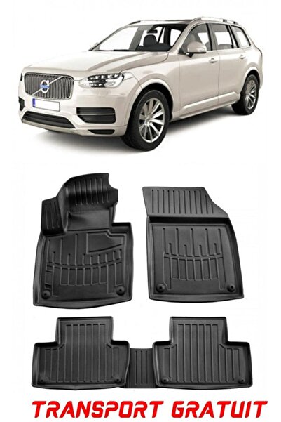 Umbrella Compatibil pentru Volvo XC90 (2002-2014) Set covorase auto cauciuc G...