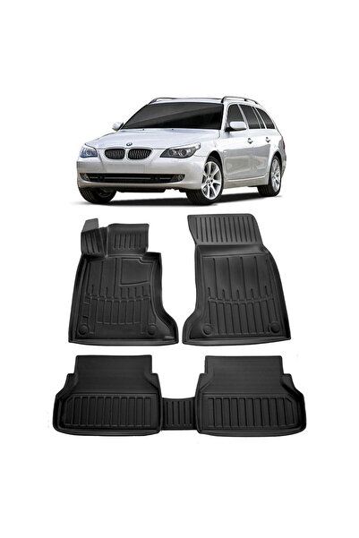 Umbrella compatibil cu Bmw 5 (E61) 2Wd (2003-2010) Set covorase auto cauciuc ...
