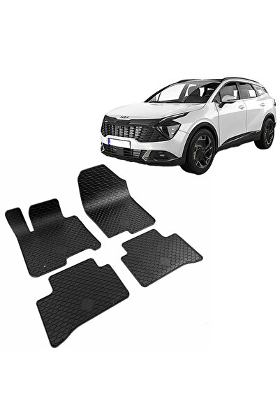 Umbrella Compatibil cu Kia Sportage (2021-2025) Set 4 covorase auto cauciuc U...