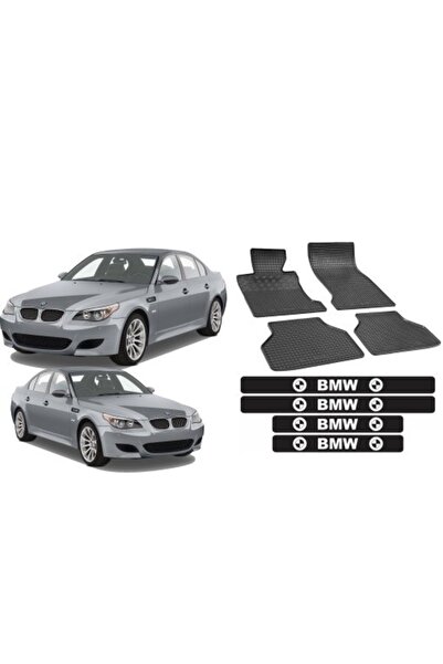 Rigum Covorase BMW E60 06.2004 - 2010 + Stickere praguri Bmw
