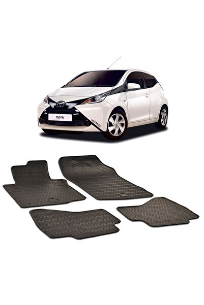Umbrella Set 4 covorase auto cauciuc Urban Line compatibil cuToyota Aygo (200...