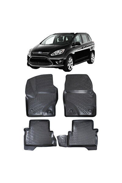 Umbrella Set 4 covorase auto din cauciuc tip tavita premium line 3D compatibi...