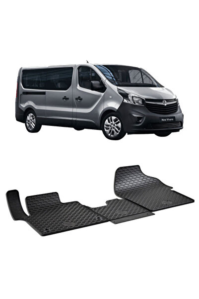 Umbrella Set 3 covorase auto cauciuc Urban Line compatibil cu Opel Vivaro C (...