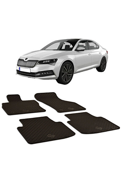 Umbrella Skoda Superb IV (2023-2025) Set 4 covorase auto cauciuc Urban Line