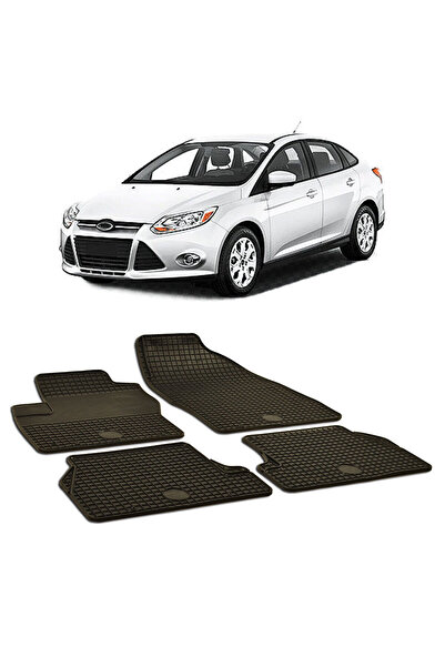Umbrella Ford Focus III (2011-2018) Set of 4 rubber car mats Urban Line