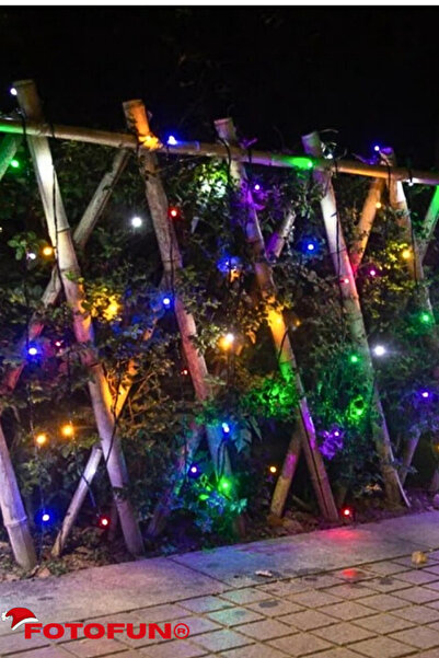 Generic Linear Christmas installation, indoor/outdoor, 50m roll, 8 light effects, Multicolor