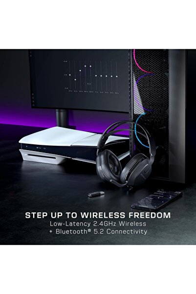 Turtle Beach Stealth 500 Wireless Gaming Headset (PS5/PS4/PC/Switch/Mobile) — 40h Battery, Bluetoo