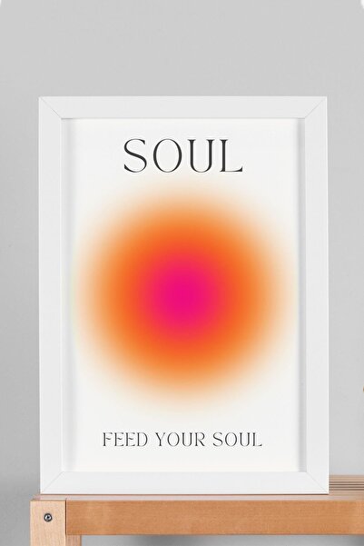 Saturn Pictură înrămată într-o ramă, Aura Energy Colors