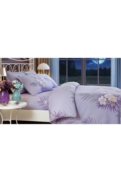 AL-SARIHI GROUPS TAÇ Turkish Double Duvet Set, 6 Pieces