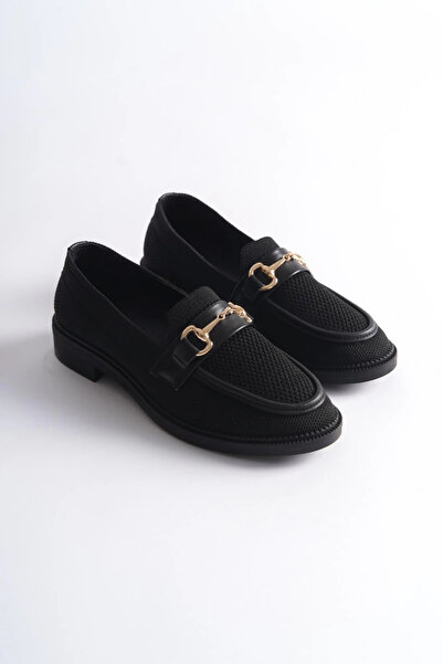 Generic Brand Kb-021 Kuback Black Knitwear Black Sole g Buckle Casual Women's...