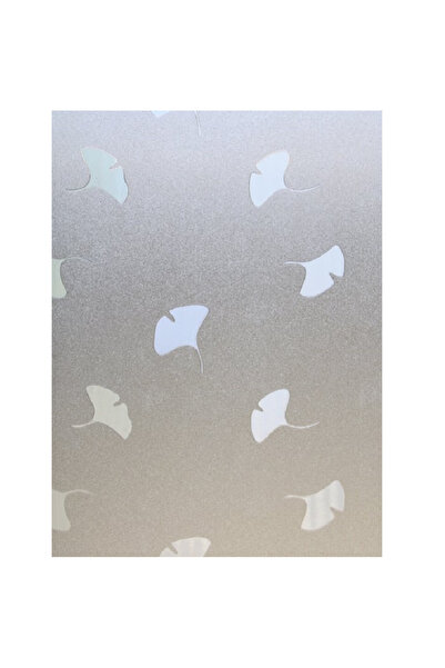 MaffStuff Folie Autoadezivă Electrostatică Geamuri 60x200 cm, Model Frunze Gi...