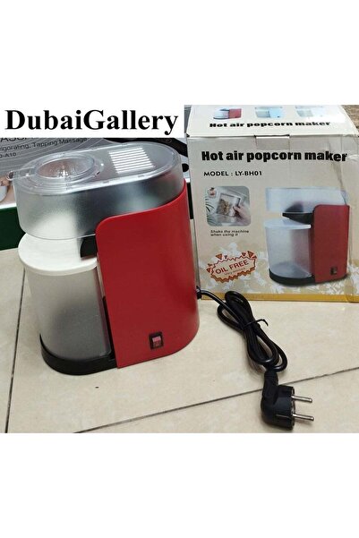 DubaiGallery LY-BH01 Hot Air Popcorn Machine - Electric Oil-Free Popper for Home Use