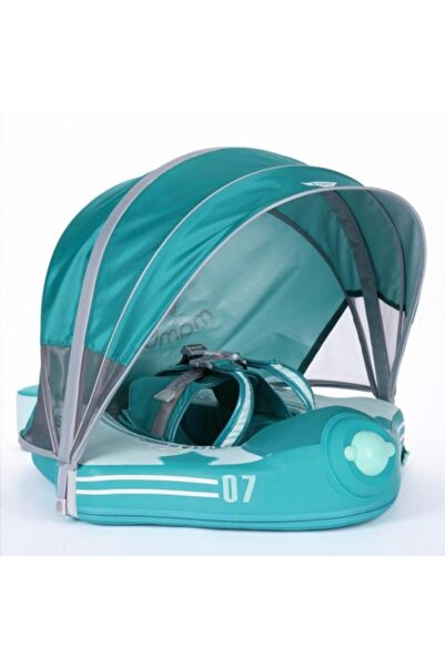 Mambobaby NO.07 Airplane Chest Float with Canopy Teal (Global Limited Edition)