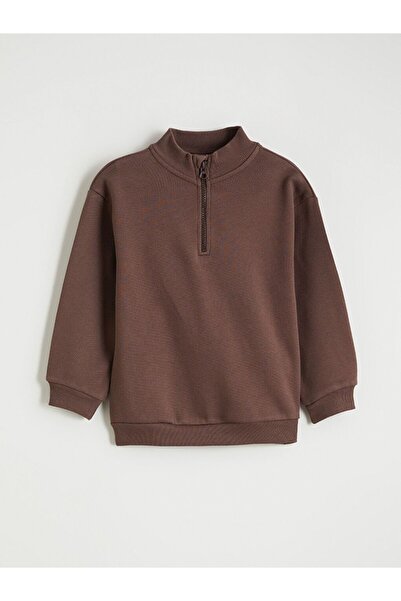 LC Waikiki Lcw Kids Stand Collar Boy's Sweatshirt