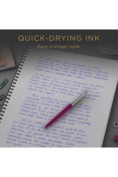 Parker Parker Retractable Gel Pen Refills, Medium Conical Tip, Blue Ink, 2-Pack - 2186