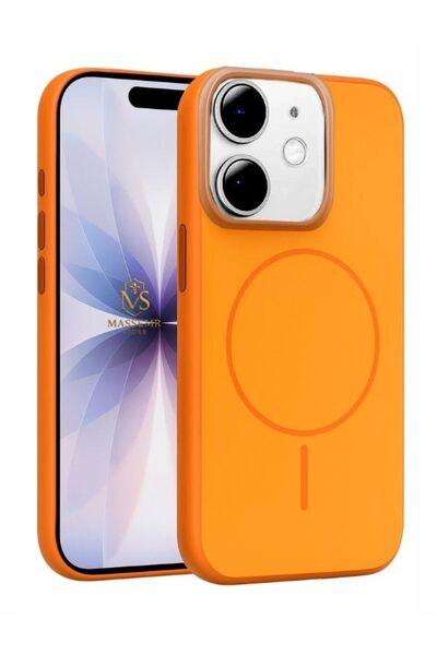 Massemr Apple iPhone 11 Magsafe Compatible Transparent Impact Protection Magnetic Premium Phone Cover Case