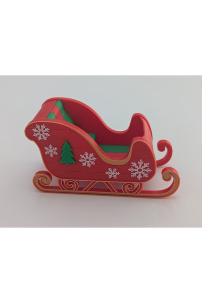 SZD Design Cozy Decor in the Form of Santa Claus Sleigh