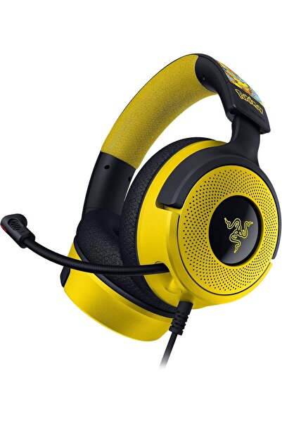 RAZER Kraken V4 X Pokémon Kanto Starters Gaming Headset (USB, 40mm TriForce, Cardioid Mic, 7.1, Chr