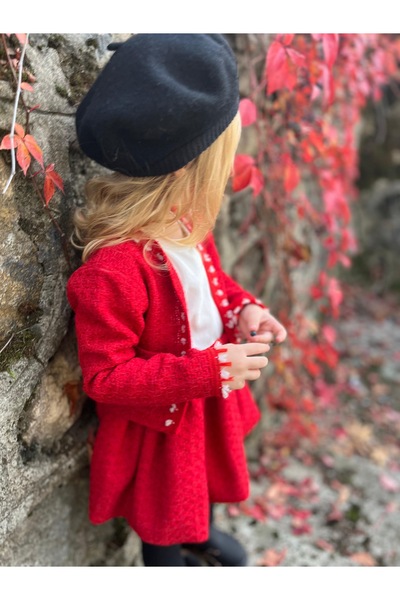 Alvadonna Tweed Skirt and Jacket Girls' Set