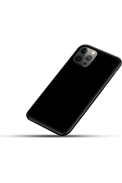 Generic Khalas Solid Protective Case with Soft Black Sides for Apple iPhone 13 Pro Max (Black, Polycarbonate